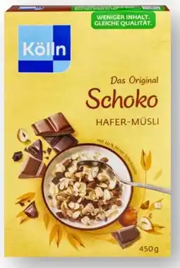 Scheck-in-Center Kölln Müsli Angebot