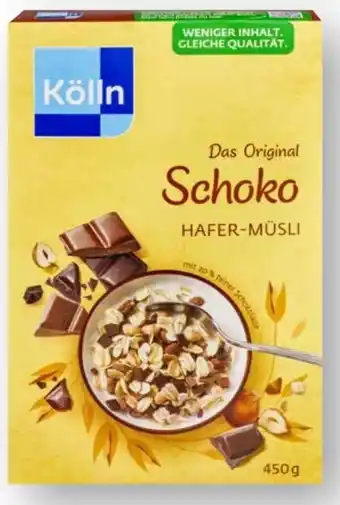 Scheck-in-Center Kölln Müsli Angebot