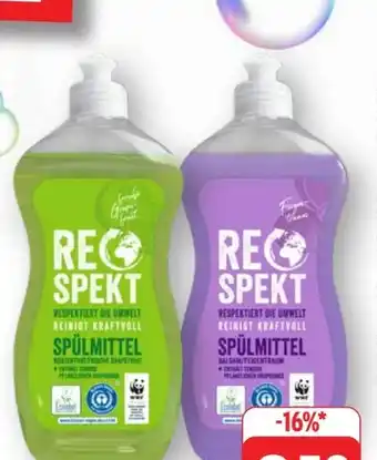 Edeka Respekt Spülmittel Feigetraum Angebot