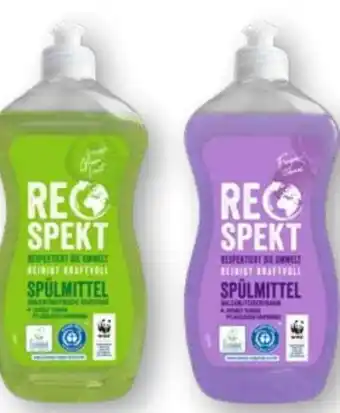 Scheck-in-Center Respekt Spülmittel Angebot