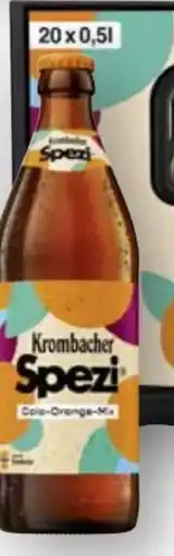Edeka Krombacher Spezi Cola Orange-Mix Angebot