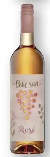 Edeka Ortenauer Weinkeller Echt Süß Rosé Angebot