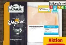 REWE Center Metzgerei Wilhelm Brandenburg Hähnchen-Minutenschnitzel Angebot