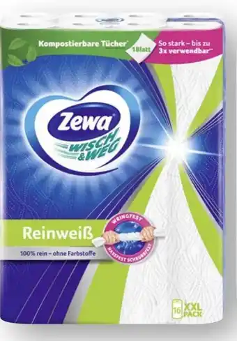 Scheck-in-Center Zewa Wisch & Weg Reinweiss Angebot