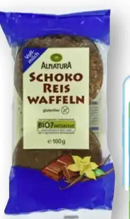 Edeka Alnatura Bio-Schoko Reis Waffeln Vollmilch Angebot