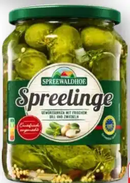 Edeka Spreewaldhof Spreelinge Gewürzgurken Angebot