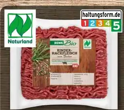 REWE Rewe Bio Bio-Rinder-Hackfleisch Angebot