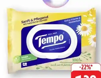 Edeka Tempo Feuchte Toilettentücher Angebot