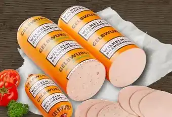REWE Center Metzgerei Wilhelm Brandenburg Gelbwurst Angebot