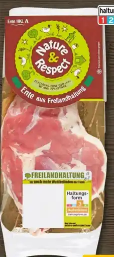 REWE Nature & Respect Freiland Enten-Schenkel Angebot