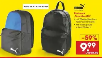 Netto Marken-Discount Puma Rucksack TeamGoal23 Angebot