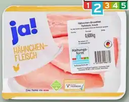 REWE ja! Hähnchen Brustfilets Angebot