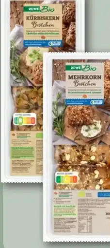 REWE Rewe Bio Kürbiskernbrötchen Angebot