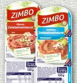 nahkauf Zimbo Pikante Zwiebelmettwurst Angebot