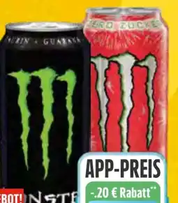 EDEKA Bandelt Monster Energy Drink Angebot