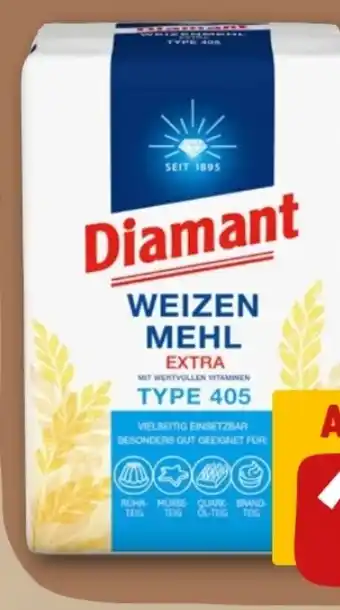 REWE Center Diamant Weizenmehl Extra Angebot