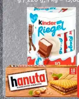 Edeka Ferrero Hanuta Haselnuss-Schnitten Angebot