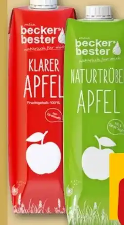REWE Center Mein Becker's Bester Apfelsaft Angebot