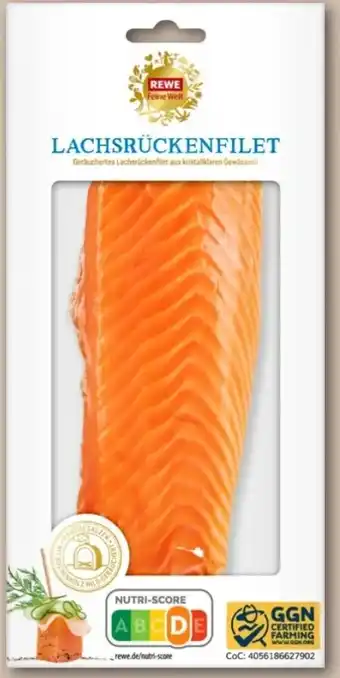 REWE Center Rewe Feine Welt Lachsrückenfilet Angebot