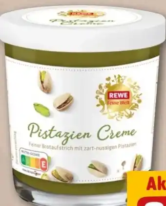 REWE Center Rewe Feine Welt Pistazien Creme Angebot