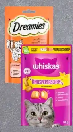 Edeka Whiskas Katzensnack Knuspertaschen Angebot