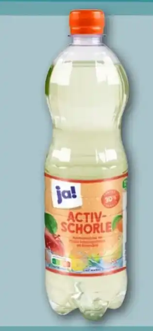 REWE Center ja! Activ-Schorle Angebot