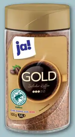 REWE ja! Instant-Kaffee Gold Angebot