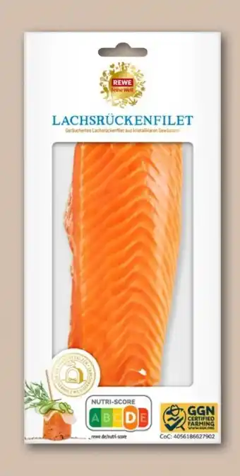 REWE Rewe Feine Welt Lachsrückenfilet Angebot