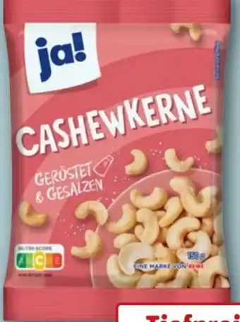 REWE ja! Cashewkerne Angebot