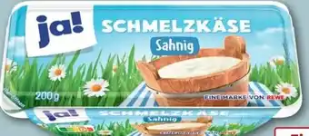 REWE ja! Sahne Schmelzkäse-Zubereitung Angebot