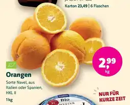 Biomarkt Orangen Angebot