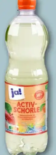 REWE ja! Activ-Schorle Angebot