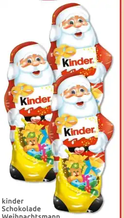 Budni Ferrero Kinder Schokolade Weihnachtsmann Angebot