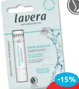 Budni Lavera Naturkosmetik Basis Sensitive Lippenbalsam Angebot