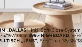 Mömax Beistelltisch Jens Angebot