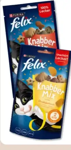Budni Purina Felix Knabber-Mix Angebot