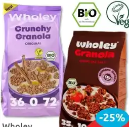 Budni Wholey Crunchy Granola Angebot