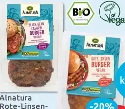 Budni Alnatura Bio Rote-Linsen Burger Angebot