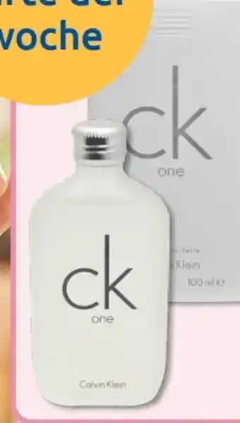 Budni Calvin Klein CK One EdT Angebot