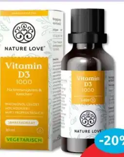 Budni Nature Love Veganes Vitamin D3 Angebot