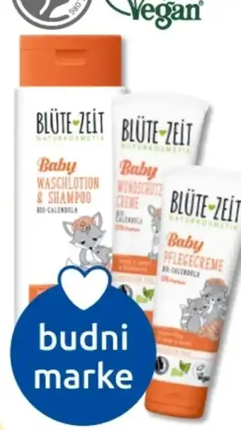Budni Blütezeit Naturkosmetik Baby Pflegecreme Angebot