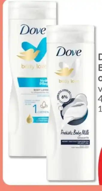 Budni Dove Body Love Lotion Angebot