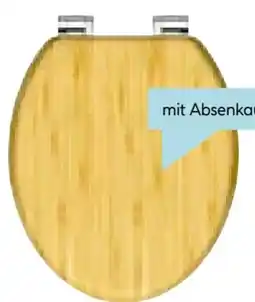 Hellweg Franz Joseph Schütte WC-Sitz Bambus Angebot