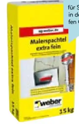 Hellweg Saint-Gobain Weber Malerspachtel Angebot