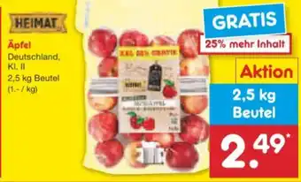 Netto Marken-Discount Heimat Äpfel Angebot