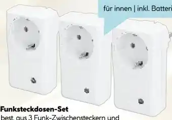 Hellweg Funksteckdosen-Set 3er Angebot