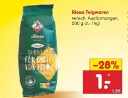 Netto Marken-Discount Riesa Teigwaren Angebot