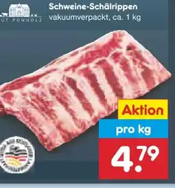 Netto Marken-Discount Gut Ponholz Schweine Schälrippen Angebot