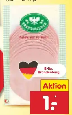 Netto Marken-Discount Eberswalder Wurstaufschnitt Angebot