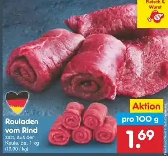 Netto Marken-Discount Rouladen vom Rind Angebot